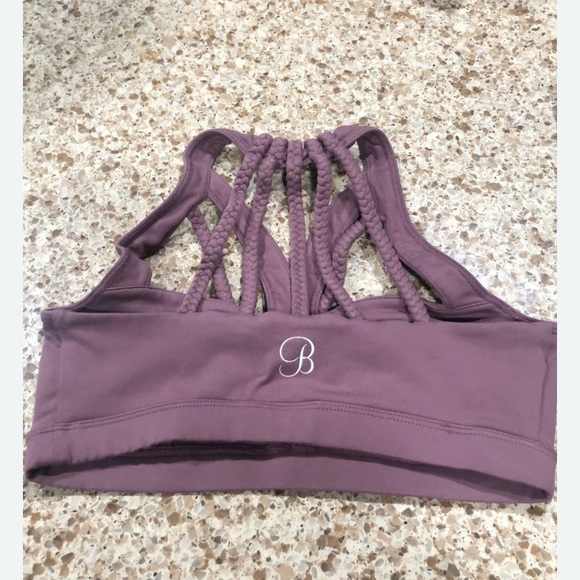 In search of- Women's Mauve Sports Bra XL - Picture 2 of 2